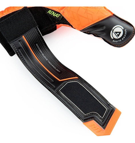 Imagen 4 de 5 de Guante De Portero Rinat Kraken Lethal Semi Naranja Ifantil