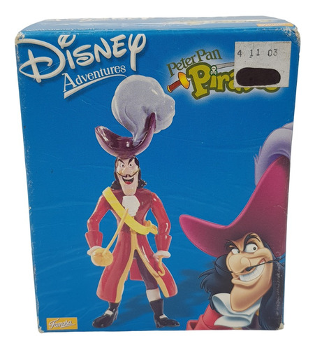 Figura De Peter Pan Capitán Garfio Disney Famosa 2002 