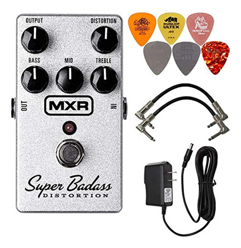 Pedal De Efectos De Guitarra Mxr M75 Super Badass Distorsión