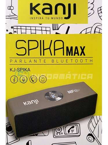 Imagen 4 de 10 de Parlante Portátil Bluetooth Kanji Spika Max