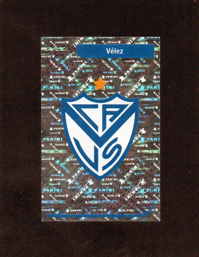 Futbol 2018/19. Figurita N° 378, Escudo De Velez. Mira!!!