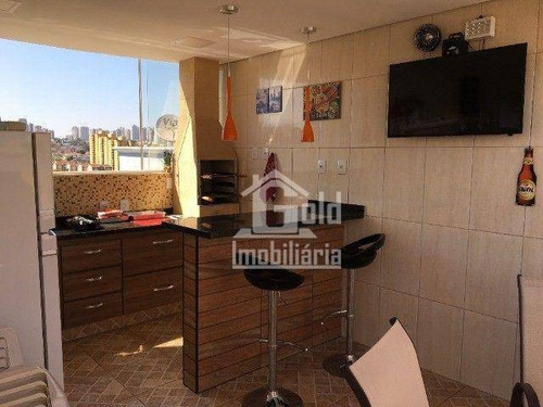 Imagem 3 de 16 de Apartamento Duplex Com 2 Dormitórios À Venda, 90 M² Por R$ 245.000 - Jardim Maria Goretti - Ribeirão Preto/sp - Ad0054