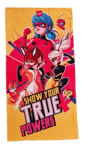 Toalla Ladybug Algodón Miraculous