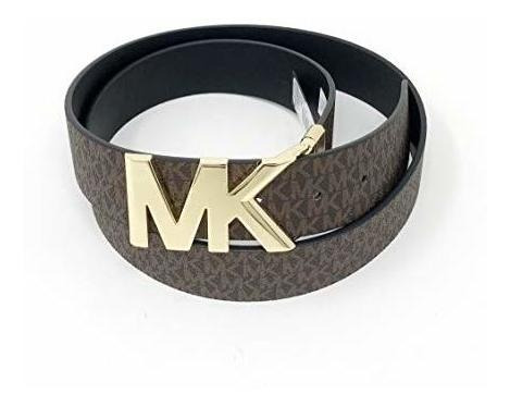 Michael Kors 38mm De Cuero Reversible Mk Logo Wwh48