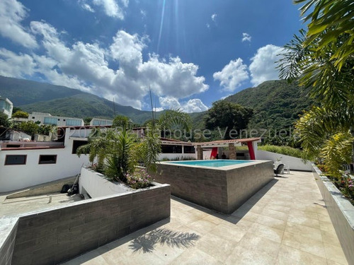 Exclusiva Casa Remodelada Con Piscina, Sauna, Area De Jardin, Estacionamiento 12 Vehiculos Casilla Vigilancia A Estrenar Concepto Moderno Exclusiva Zona Privada Palmarito Estef 24-15119