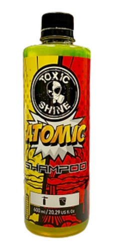 Atomic Toxic Shine Shampoo Alcalino Pre Tratamiento 600cc