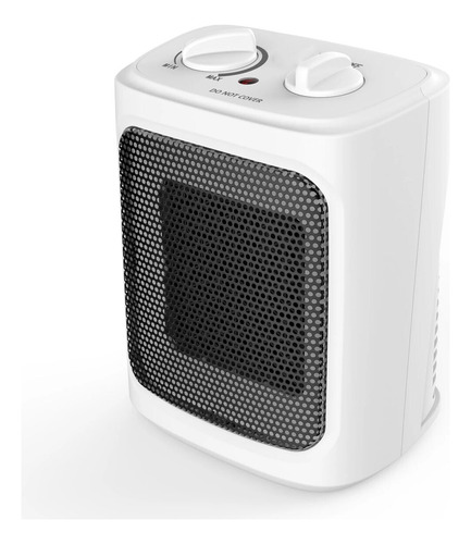 Calentador Cerámico Ms 1500w 3 Velocidades Color Blanco