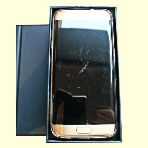 Samsung Galaxy S7 Edge 32 Gb Dorado 4 Gb Ram Para Reparar 