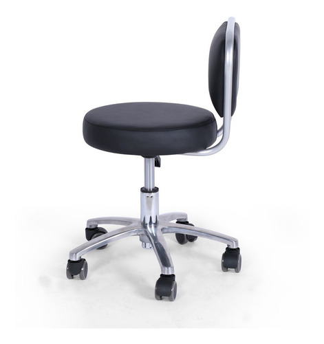 Banco K De Corte Con Respaldo Sc-1006 Letmex Negro