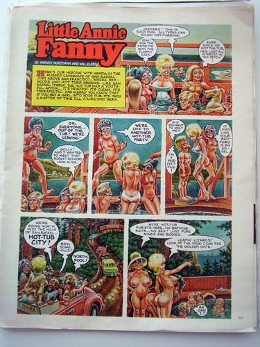 Annie Fanny 5 Comics Playboy Original Mas Extra Set 9