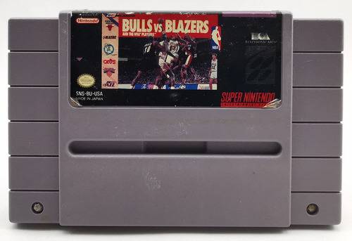 Bulls Vs Blazers And The Nba Playoffs Snes * R G Gallery