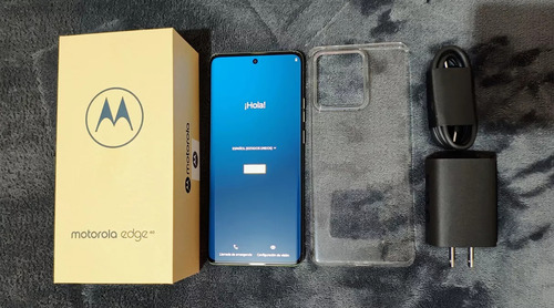 Motorola Edge 40 Protector Y Cargador Original (Usado)