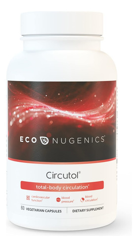 Econugenics Circutol Suplemento Presión Arterial 60 Cápsulas