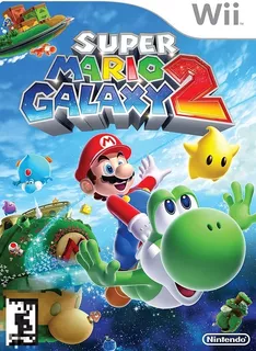 Super Mario Galaxy 2 Wii Mídia Física Completo Seminovo
