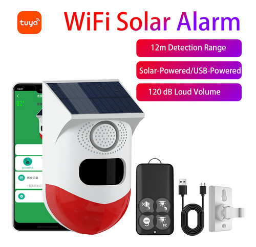 Sensor De Alarma Para Puertas Y Ventanas Sirena De Alarma In