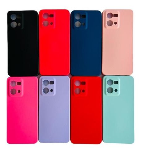 Carcasa Funda Para Oppo Reno7 4g Silicona Color 