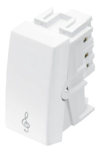 Modulo Interruptor Campainha 16a Habitat Branco 2056 Fame