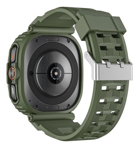 Capa Tpu + Pulseira Para Samsung Galaxy Watch 7 Ultra Cor