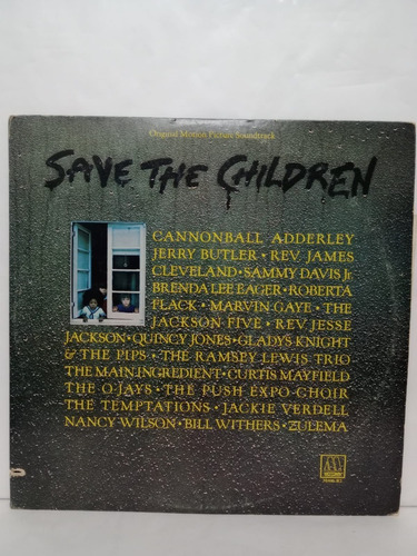 Varios- Save The Children Ost- 2xlp, Usa, '72 Gat Y Poster