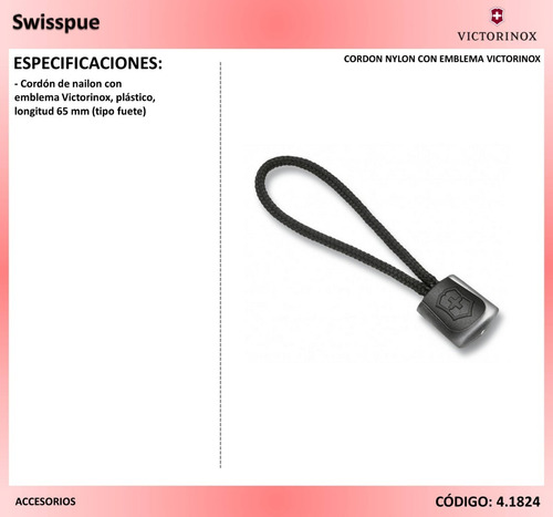 Imagen 3 de 5 de Navaja Spartan, Funda Nylon Y Cordón, Victorinox