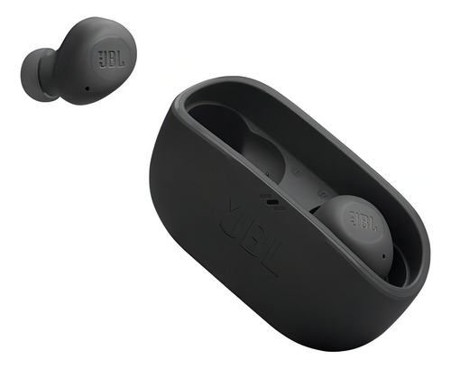 Auriculares Inalámbricos Jbl Wave Buds Bluetooth Tws Negro