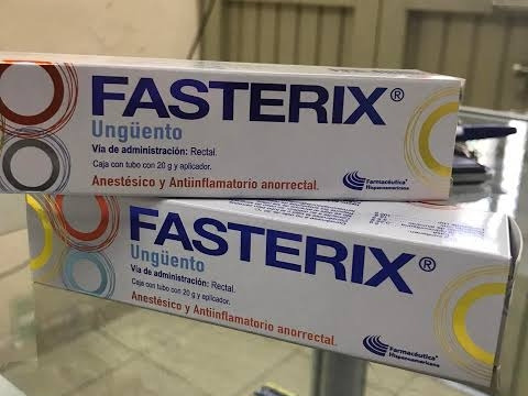 2 Tubos De Ungüento Hemorroides O Fisuras Anales Fasterix