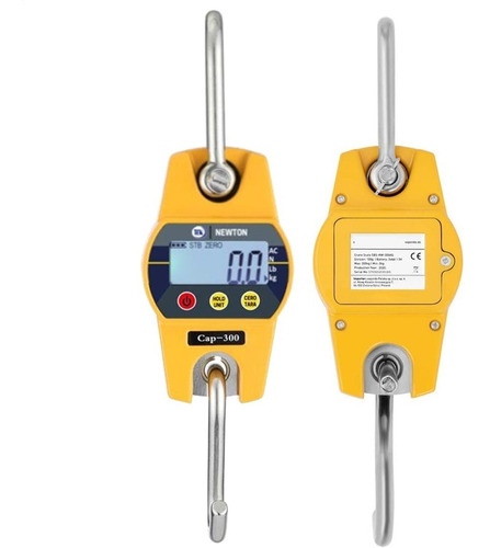 Balanza Digital Colgante Gancho Dinamómetro 300kg Portátil