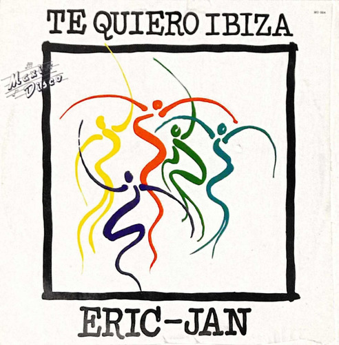 Eric-jan Maxi 33rpm Disco Vinil/retro/hng Lp 12 1987