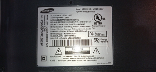 Imagen 10 de 10 de Tv Led Samsung Un32eh4003f 32 Hd Pantalla Partida Nuevo