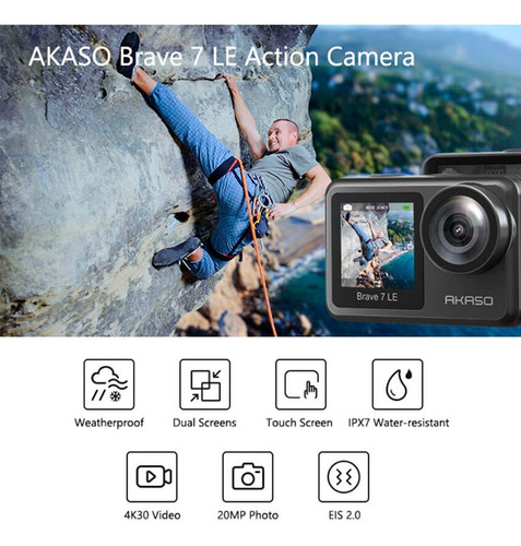 Imagen 5 de 7 de Akaso Camara Brave 7