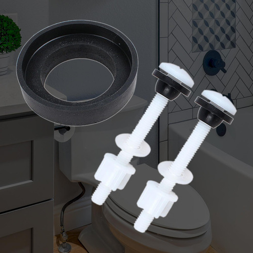 2 Kit De Tornillos Para Tanque De Inodoro Bisagras Perno