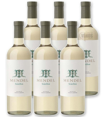 Vino Mendel Semillon 750ml Caja X 6 Unidades