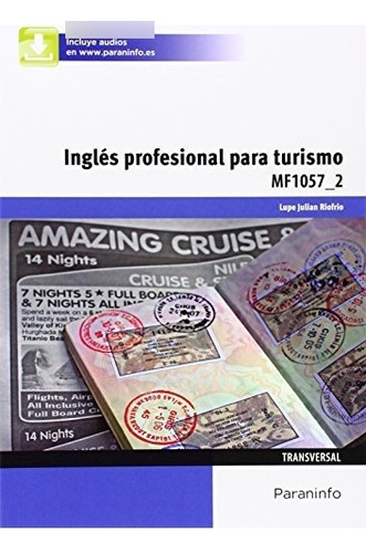 Libro Inglã©s Profesional Para Turismo - Juliãn Riofrão...
