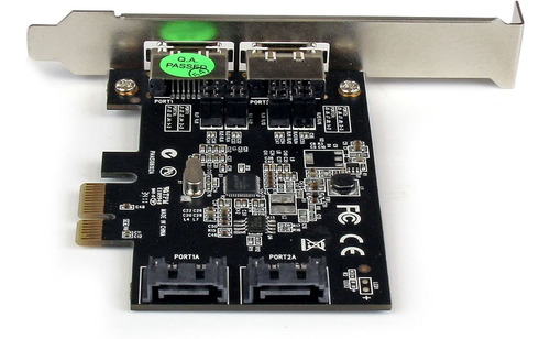 Startech.com Tarjeta Controladora Pci Express Sata De 2 Puer