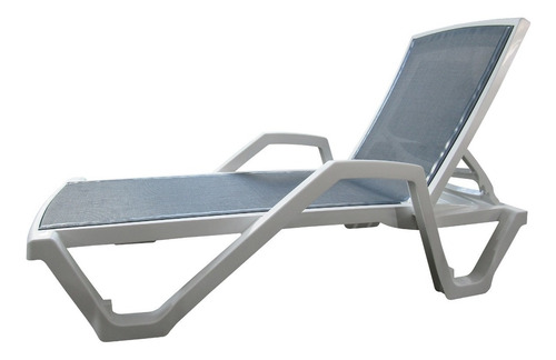 Camastro Ajustable Dos Posiciones Para Exterior Jardin Bek