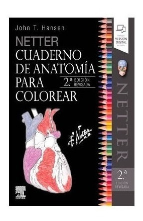 Netter Anatomia Cuaderno Colorear Muy Didactico Y Facil