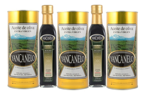 Aceite De Oliva Y Aceto Balsámico Yancanelo
