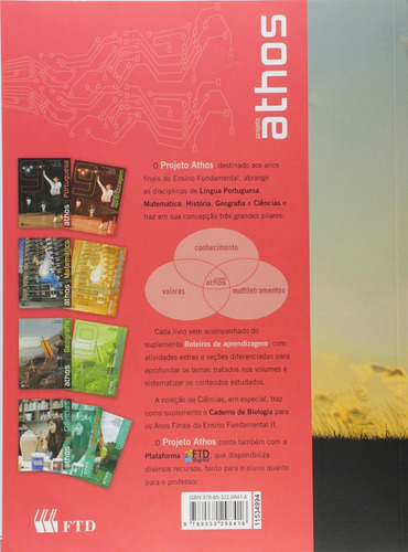 Livro Kit Projeto Athos - História 9 - De Joelza Esther - Editora Ftd - História Volume 9 - 9º Ano - Acompanha Roteiros De Aprendizagem - Novo, Lacrado, Menor Preço Do Brasil E Parcelamento Sem Juros!