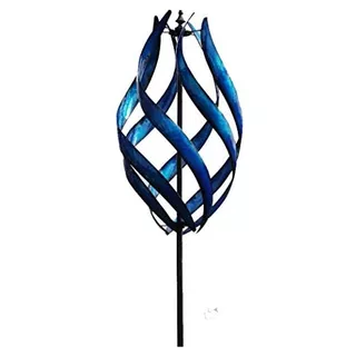 Spinner Stratus, Escultura De Viento Azul