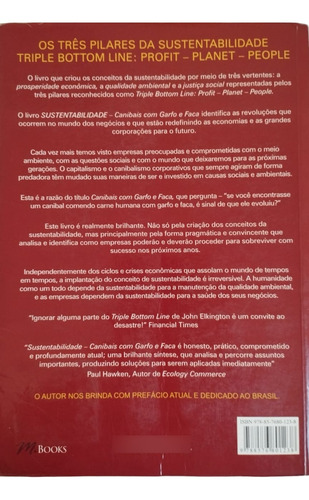 Livro Sustentabilidade Canibais Com Garfo E Faca