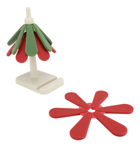 Juego De Salvamanteles Con Forma De Árbol, Posavasos Para Ol