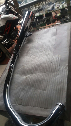 Imagen 1 de 4 de Tubo Exosto Para Gn125 Susuki