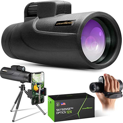 Mira Telescópica Monocular Skysense Hd 12x50 Zoom | Ó...