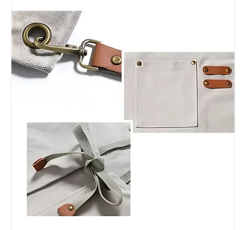 Delantal Pechera Unisex Multiuso Hogar Trabajo Parrilla