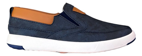 Tenis Hombre Casual Urbano - Azul Vulcanizado