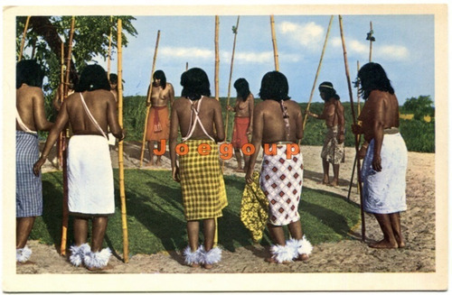 Postal Foto Henning Aborigen Mujeres Indias Del Paraguay