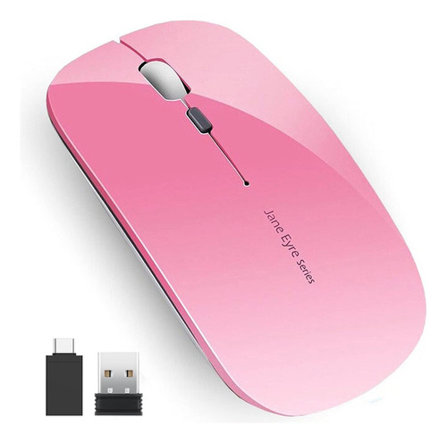 Mouse Inalambrico Piktech Pink