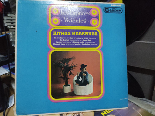 Los Bronces Vivientes Ritmos Modernos Vinilo,lp,acetato 