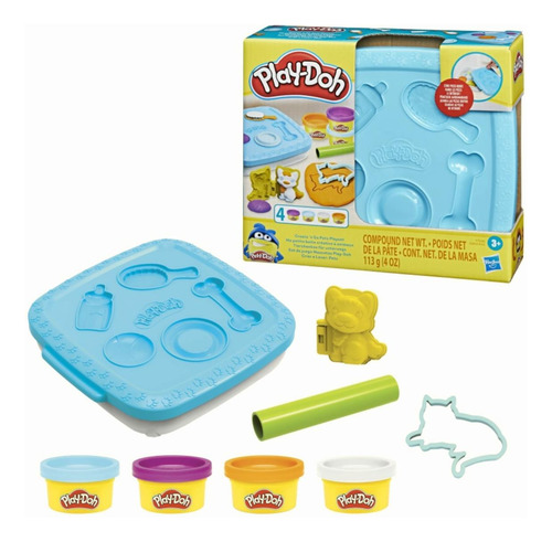 Play-doh Set De Juego Mascotas Play-doh Con Recipiente De