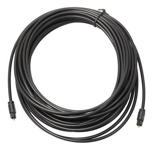 Cable De Audio Óptico Digital Toslink Chapado En Oro 3 Mts